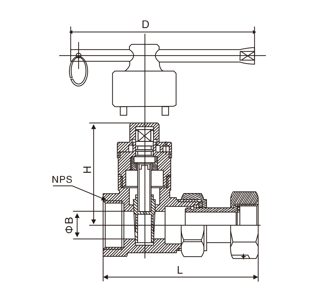磁性(xìng)鎖閉活接(jie)止回閘閥(fá)(圖1)