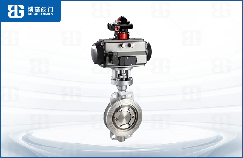 氣動(dong)硬密封(feng)對夾蝶(die)閥